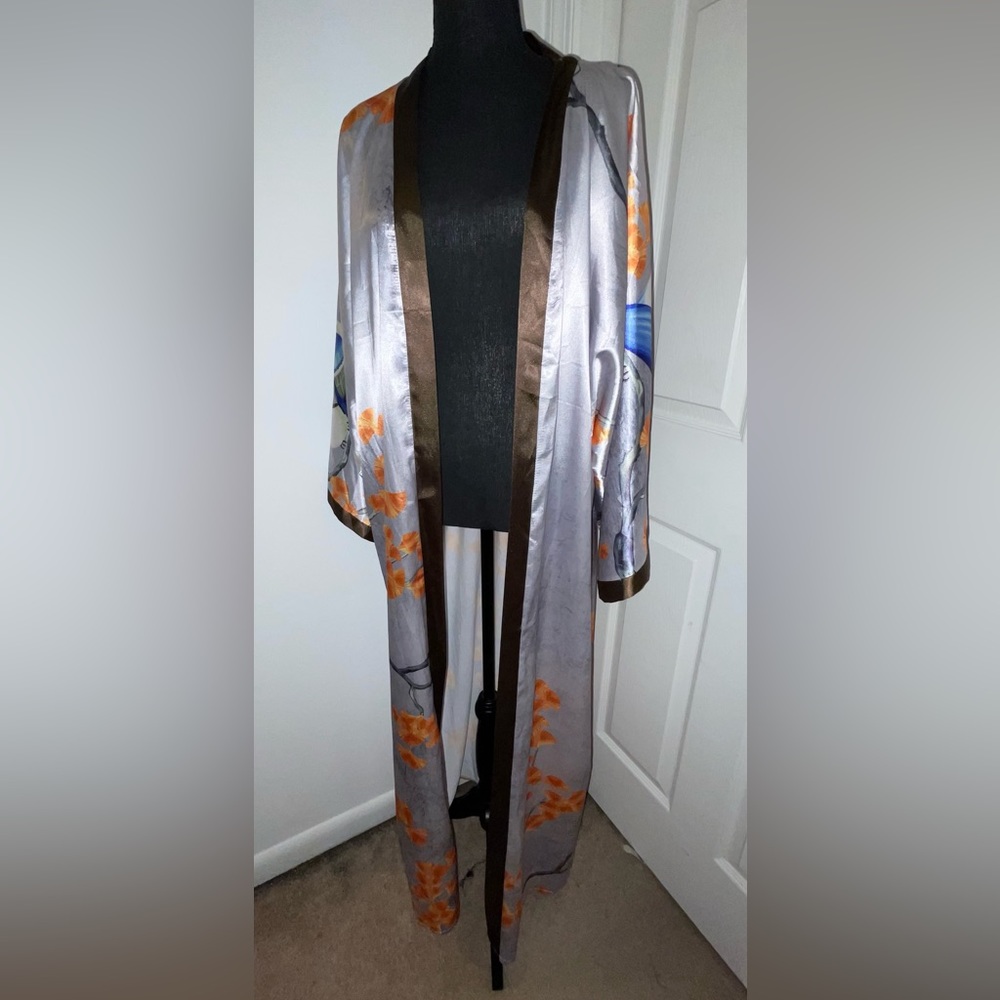 Satin Kimono